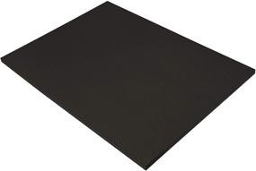 img 4 attached to 🖤 SunWorks Construction Paper Black 18x24 50 Sheets - 58 lb (6317)