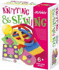 img 4 attached to Jeanny Knitting Sewing Craft Kit