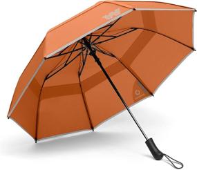 img 4 attached to Collapsible Teflon Coated Withstand Umbrellas and Stick Umbrellas - Weatherman Umbrella