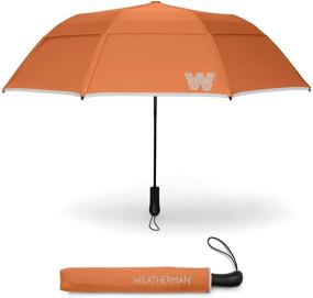 img 3 attached to Collapsible Teflon Coated Withstand Umbrellas and Stick Umbrellas - Weatherman Umbrella