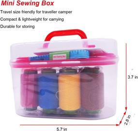 img 2 attached to Convenient Sewing Scissors with Measurement: Portable Organizer for Easy Precision