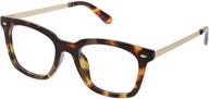 peepers by peeperspecs limelight tortoise vision care and reading glasses logo