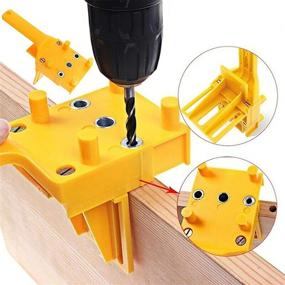 img 3 attached to Handheld Woodworking Sleeve Drilling Doweling Power & Hand Tools for Power Tool Parts & Accessories