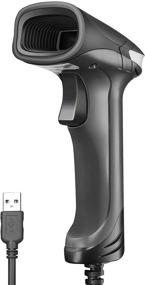 img 4 attached to 🔎 Enhanced Eyoyo USB QR 2D Barcode Scanner: Handheld Wired Bar Code Reader for PDF417 & Data Matrix, Ideal for Mobile Payment, POS Systems & Supermarket Inventory Management - Plug and Play with Extra Long USB Cable