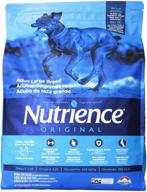 🐶 nutrience original adult chicken meal dog food with brown rice, 18-pound bag logo