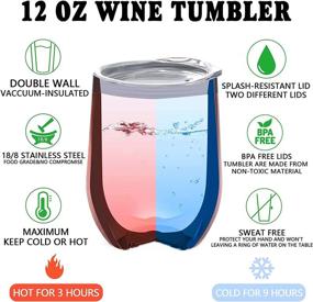 img 3 attached to 🎁 Top-Rated Best Friend Gift - Hilarious Birthday & Christmas Presents for Women, Men, Sister, Coworker - 12oz Insulated Wine Tumbler Cup: Perfect Friendship Present for BFFs, Roommates, and More!