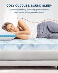 img 2 attached to BedStory Memory Mattress Removable Medium Firm