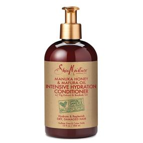 img 1 attached to 🍯 SheaMoisture Manuka Honey & Mafura Oil Intensive Hydration Combination Set: Complete Hair Care Trio with Shampoo, Conditioner & Hair Masque