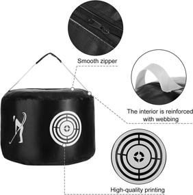 img 2 attached to 🏌️ Golf Impact Power Smash Bag by HUNTVP – Enhanced Swing Training and Hitting Bag