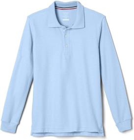 img 3 attached to French Toast Sleeve Pique Shirt Boys' Clothing for Tops, Tees & Shirts