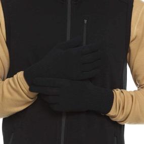 img 1 attached to Перчатки-подкладки из мериносовой шерсти Minus33 для мужчин, аксессуары