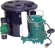 zoeller 105-0001 sump pump: efficient water removal, compact design, lightweight logo