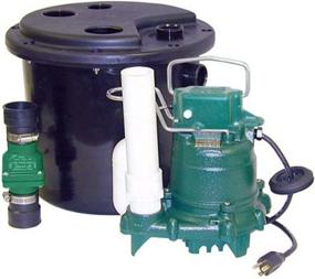 img 1 attached to Zoeller 105-0001 Sump Pump: Efficient Water Removal, Compact Design, Lightweight