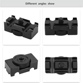 img 3 attached to 📷 Richer-R Camera Cable Clamp, DSLR Tether Cable Lock Clip Protector - Aluminum Alloy, Black