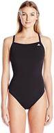 adidas womens vortex back active swimsuit sports & fitness logo