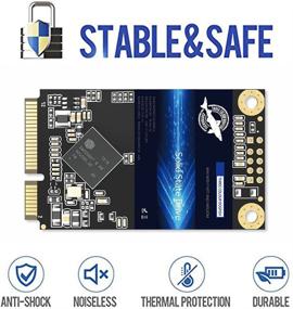 img 1 attached to High Performance Dogfish Internal Solid State Drive - 500GB mSATA SSD for Desktop Laptop - SATA III 6Gb/s - Includes SSD Options: 32GB, 60GB, 64GB, 120GB, 128GB, 240GB, 250GB, 480GB, 500GB, 1TB (500GB, mSATA)