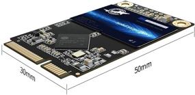 img 3 attached to High Performance Dogfish Internal Solid State Drive - 500GB mSATA SSD for Desktop Laptop - SATA III 6Gb/s - Includes SSD Options: 32GB, 60GB, 64GB, 120GB, 128GB, 240GB, 250GB, 480GB, 500GB, 1TB (500GB, mSATA)