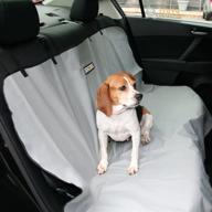 dog for dog waterproof heavy duty car seat cover for dogs - universal design bench protection logo