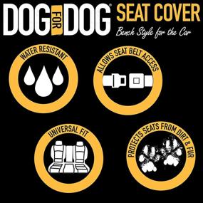 img 3 attached to DOG for DOG Waterproof Heavy Duty Car Seat Cover for Dogs - Universal Design Bench Protection