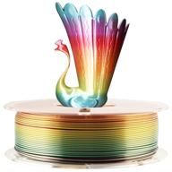 gradient rainbow multicolored printer filament logo