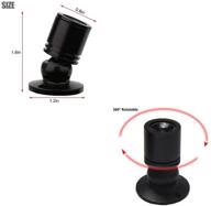 xking dimmable led mini spotlights: illuminate your jewelry showcase with black shell surface mount and pwm dimmer (pack-4, warm white 3000k) логотип