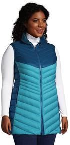 img 2 attached to Lands End Womens Packable Regular Women's Clothing for Coats, Jackets & Vests