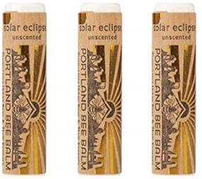 img 4 attached to Protect and Moisturize Your Lips with Portland Bee Balm Solar Eclipse SPF 15 Lip Balm - Natural, Handmade, Beeswax Based, 3 Tube Pack