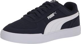 img 4 attached to 👟 PUMA Caven Fashion Sneaker in White, Gray, and Violet for Men's Shoes