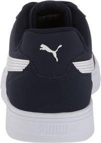 img 2 attached to 👟 PUMA Caven Fashion Sneaker in White, Gray, and Violet for Men's Shoes