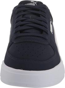 img 3 attached to 👟 PUMA Caven Fashion Sneaker in White, Gray, and Violet for Men's Shoes