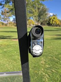 img 3 attached to 🏌️ Bushwhacker Magnetic Golf Cart Railing Mount - Versatile Range Finder and GPS Attachment Rail Bar for Quick Accessory Case, Easy Strap, and Convenient Towel Holder Hanger