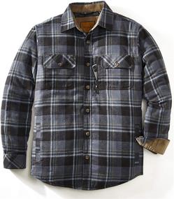 img 3 attached to 👕 X-Large Venado Brushed Flannel Sleeved Shirt