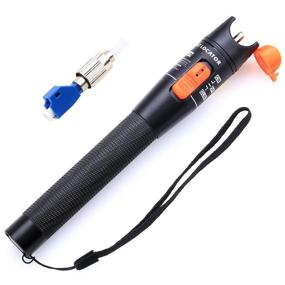 img 2 attached to 🔍 Aluminium Alloy Visual Fault Locator Fiber Optic Cable Tester Tools | 10KM VFL for FC, SC, ST & LC Adapters