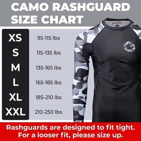 img 2 attached to 🥋 Gold BJJ Jiu Jitsu Rashguard - Camo Compression Shirt for No-Gi, Gi, & MMA - Enhanced SEO