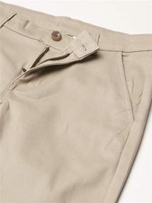 img 2 attached to Nautica Boys' Khaki Front School Uniform Pants for Optimal SEO