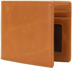 img 1 attached to 💼 Genuine Men's Accessories: PIEROS Minimilist Wallets with Enhanced Blocking Features