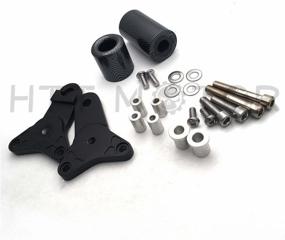 img 1 attached to Enhance Safety with HTTMT MT219-063-CN Carbon No Cut Frame Slider Crash Protector for Suzuki GSXR 600 750 (2011-2020)