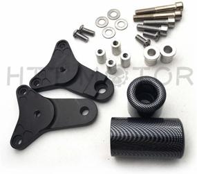 img 4 attached to Enhance Safety with HTTMT MT219-063-CN Carbon No Cut Frame Slider Crash Protector for Suzuki GSXR 600 750 (2011-2020)