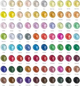 Zenacolor Acrylic Paint, Set of 80 Tubes of 0.4 oz (12 mL) Art Set for