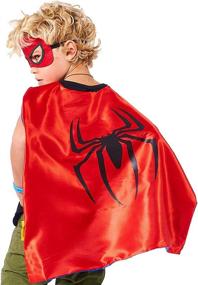 img 3 attached to Superhero Capes Masks Kids Costumes: Unleash Your Child's Inner Hero!