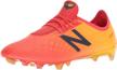 new balance soccer bright cherry men's shoes for athletic logo