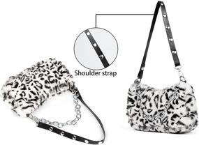 img 1 attached to Synson Handbag Shoulder Capacity Crossbody Women's Handbags & Wallets