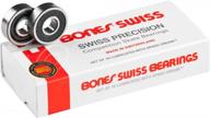 🛼 bones swiss bearings - 16 pack logo