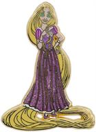 👗 sparkling disney princess rapunzel glitter dress tangled pin - a must-have collectible! logo