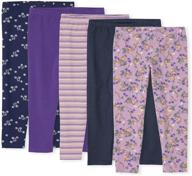 🌸 lavender girls' leggings by childrens place for holiday season logo