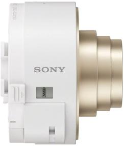 img 1 attached to 📸 Sony DSC-QX10/W: прикрепляемая к смартфону камера в стиле объектива с фокусным расстоянием 4,45-44,5 мм – революция в фотографии на мобильных устройствах