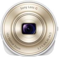 📸 sony dsc-qx10/w: smartphone attachable 4.45-44.5mm lens-style camera – a lens revolution for mobile photography logo