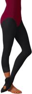 👖 body wrappers a31: women's total stretch convertible tights - comfortable & versatile legwear логотип