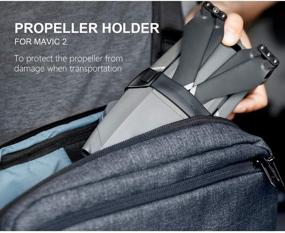 img 2 attached to 💪 Enhance Your DJI Mavic 2 PRO/Mavic 2 Zoom with PGYTECH Propeller Holder - Ultimate Protection for Propellers