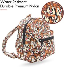 img 3 attached to 🎒 Versatile Finex Chip and Dale All Over Print Small Nylon Bag: Ideal Multipurpose Daypack for Travel, Shopping, and 8-inch Tablet/iPad Mini